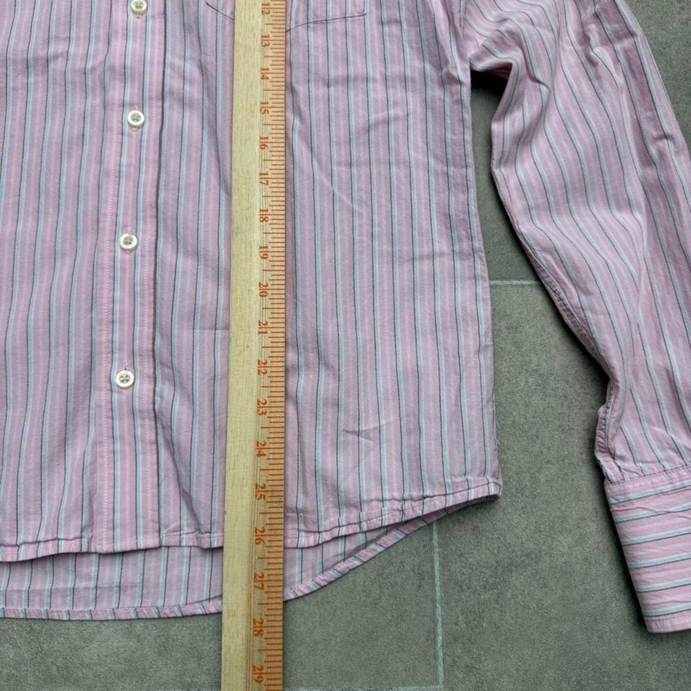 y2k Hollister Co. Pink & White Striped Cotton Button Up Shirt
Size M - Picture 3 of 6